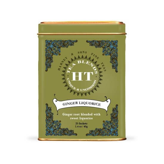 tisane ginger liquorice Harney and Sons