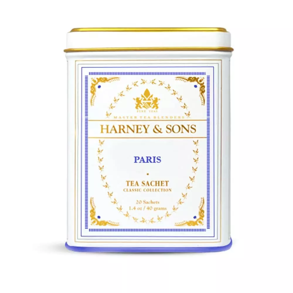 Boite métallique Thé noir parfumé Harney & Sons