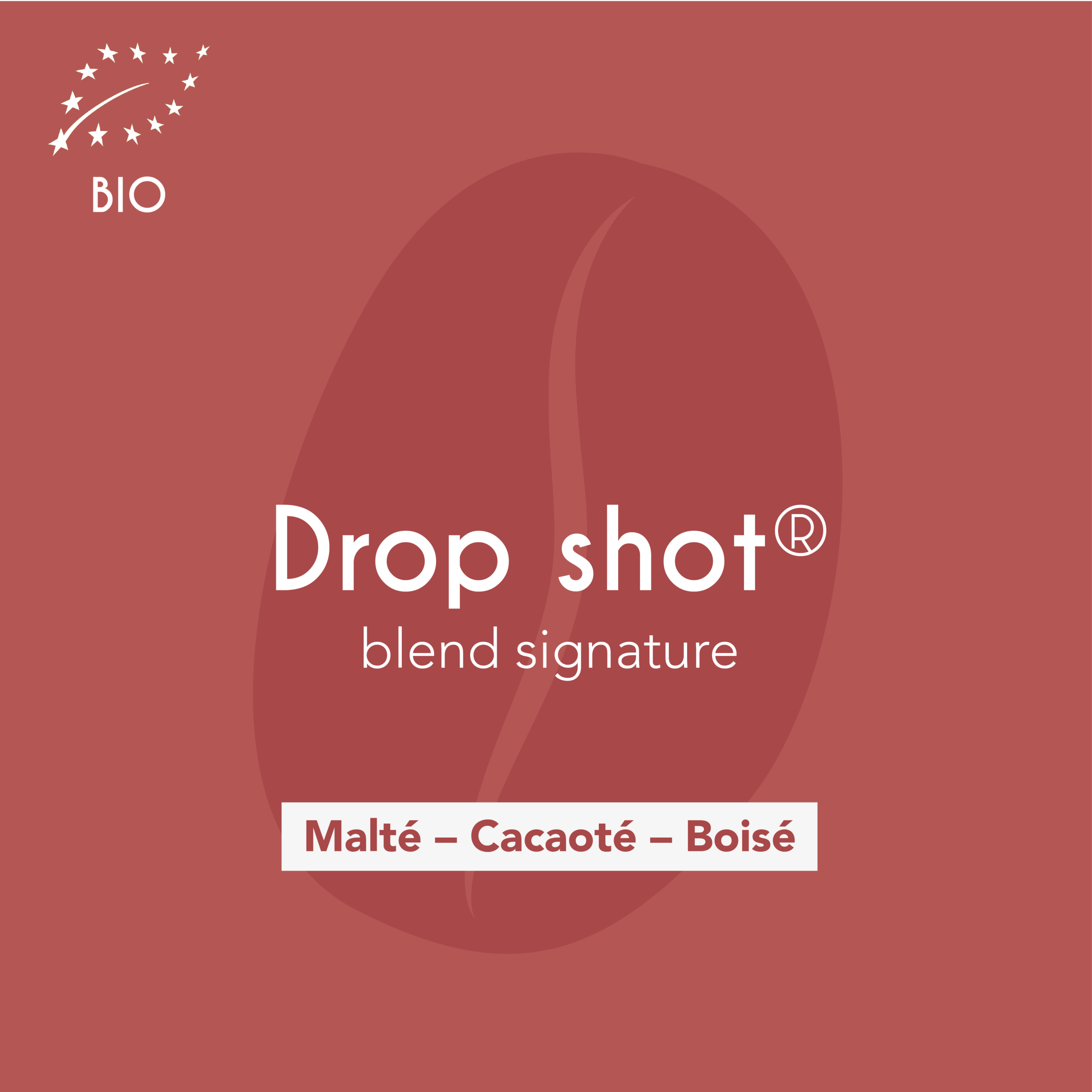 Description des flaveurs du café BIO Drop Shot