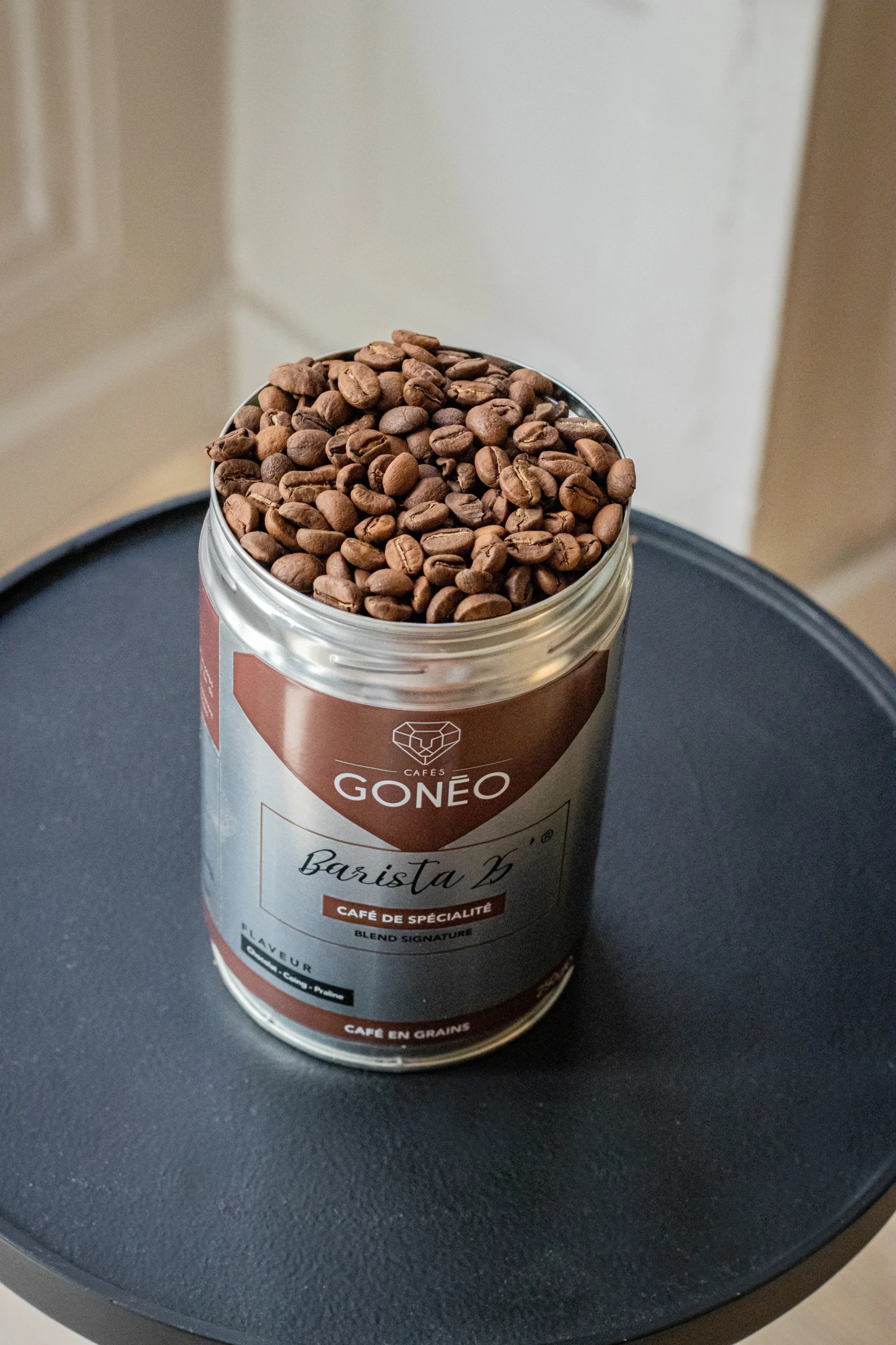 Focus sur les grains de café Barista 25'®, de Cafés Gonéo