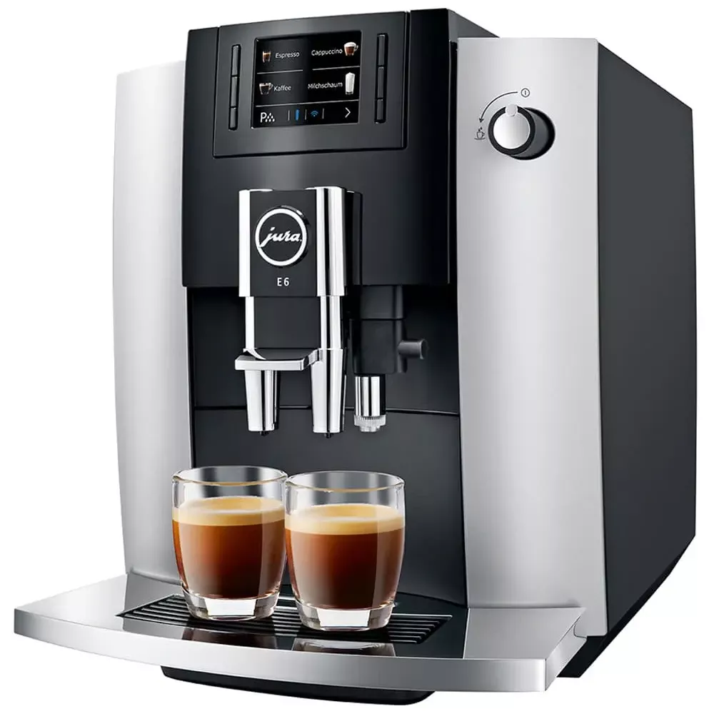 Machine à cafés JURA E6 platinium