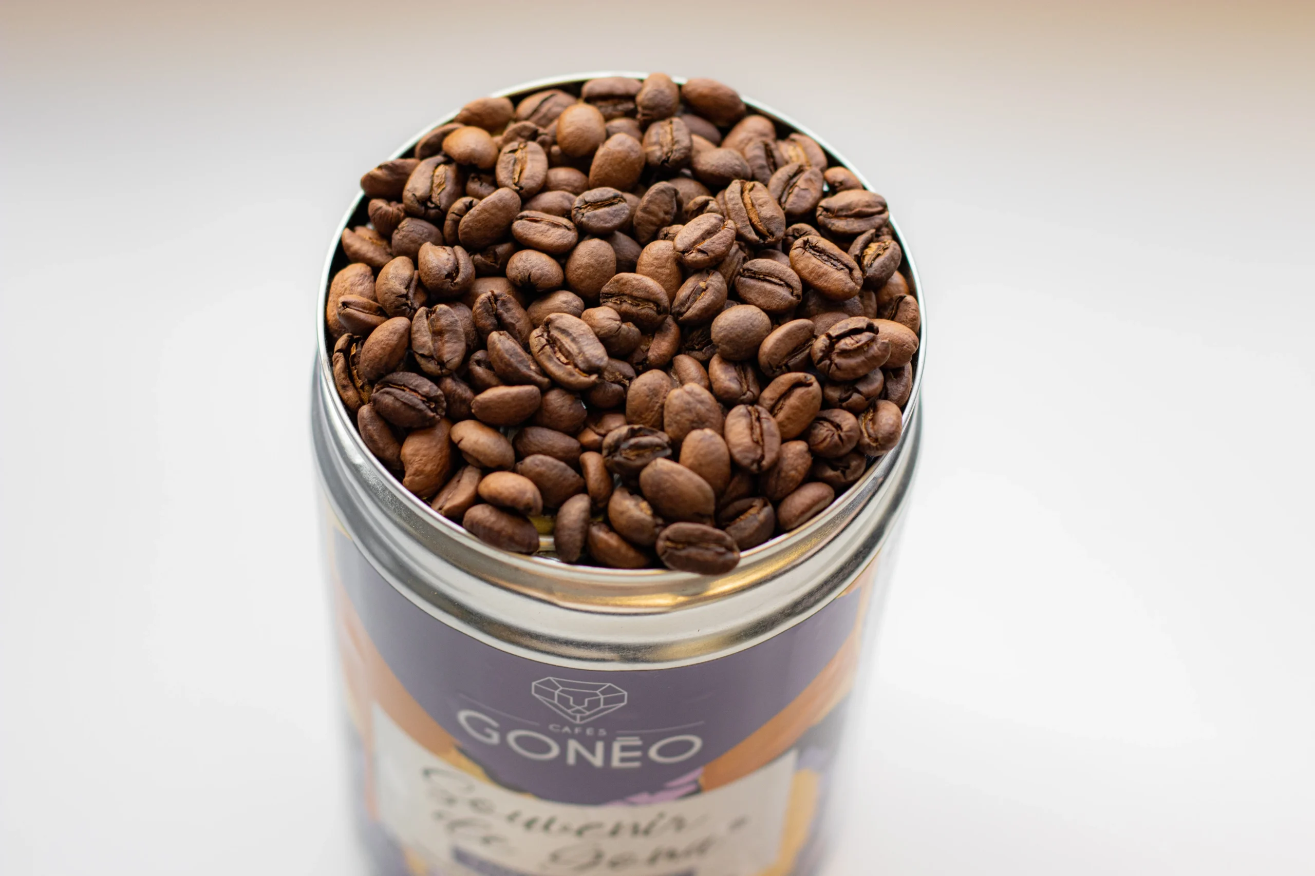 Souvenir de Goma®-Gros plan sur les grains de café se spécialité