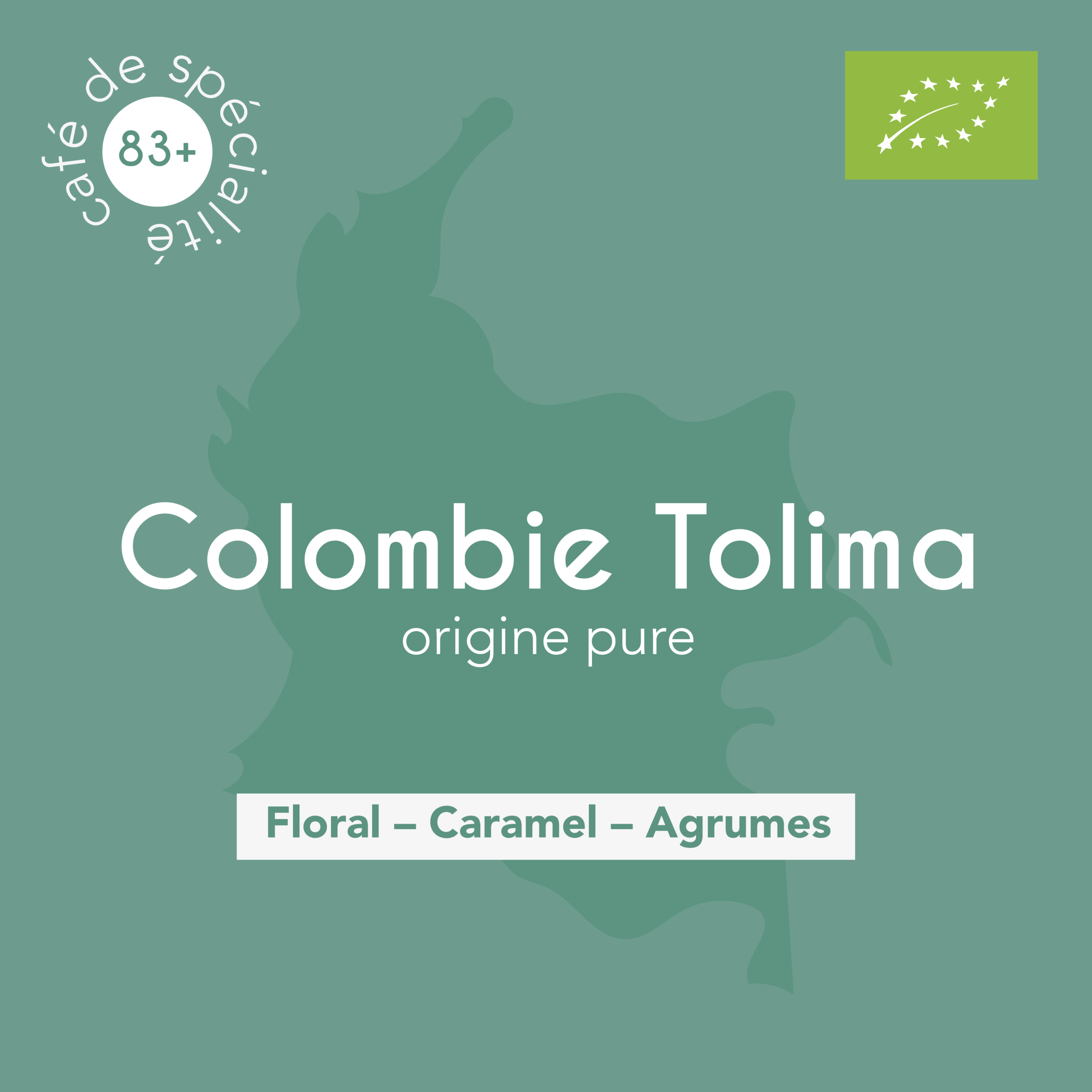 Café de spécialité-Colombie Tolima