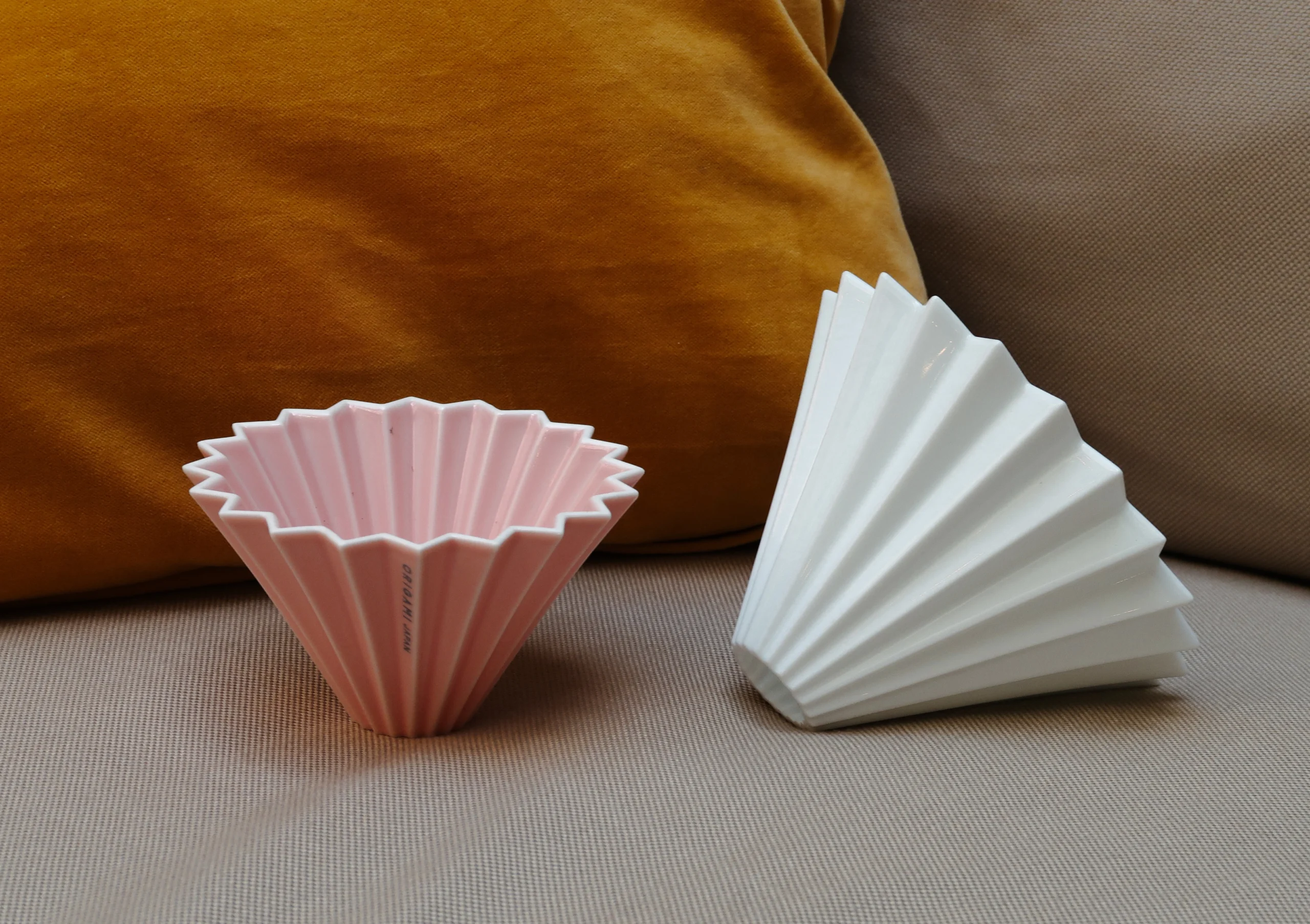 Présentation des drippers Origami® pour la méthode douce
